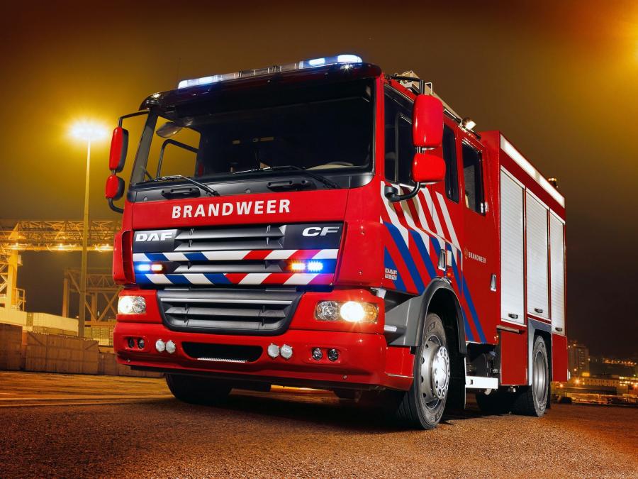  DAF CF75 4x2 FA Firetruck 2001 года  (фото 1 из 1)